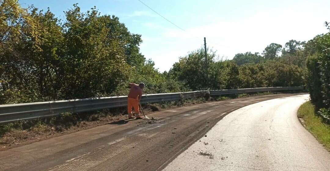 Viterbo, Provincia, cominciati i lavori di riasfaltatura della S.p. Caprolatta