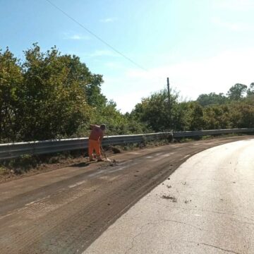 Viterbo, Provincia, cominciati i lavori di riasfaltatura della S.p. Caprolatta