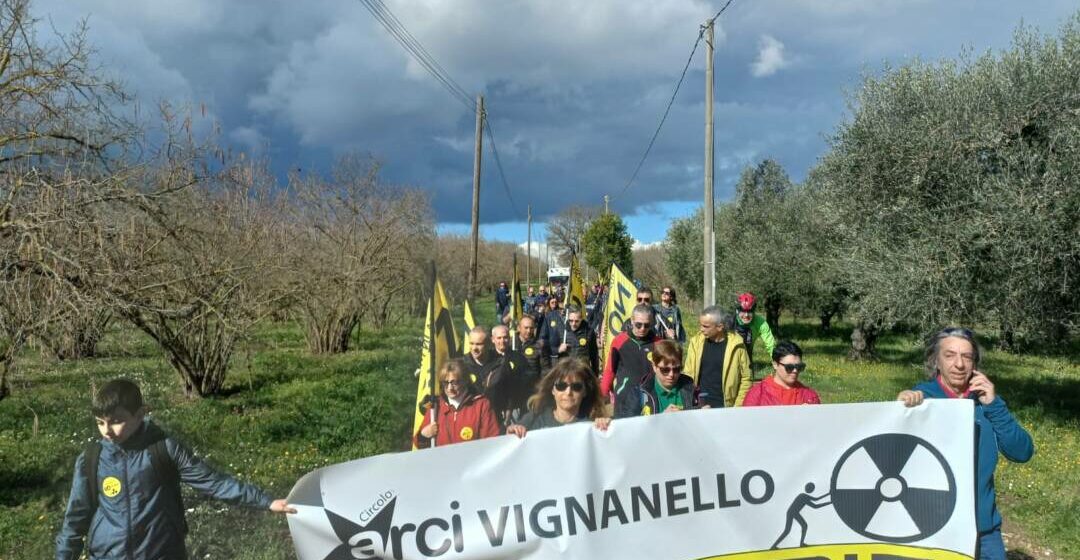 “No scorie”, centinaia di persone alla manifestazione a Corchiano