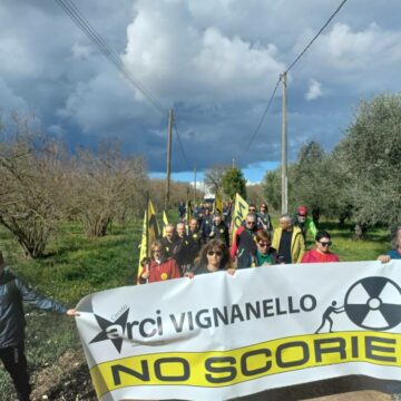 “No scorie”, centinaia di persone alla manifestazione a Corchiano