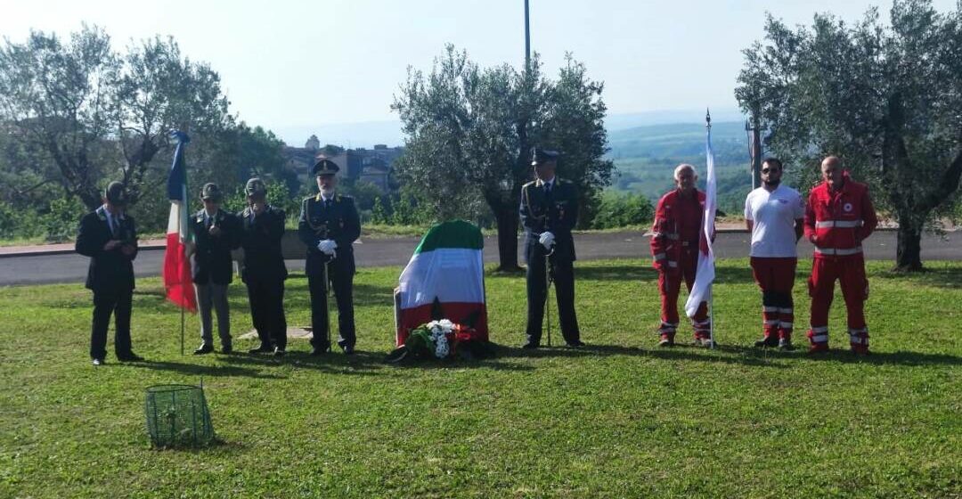 Castiglione in Teverina, cerimonia di onore alla memoria per il militare Pierino Contini