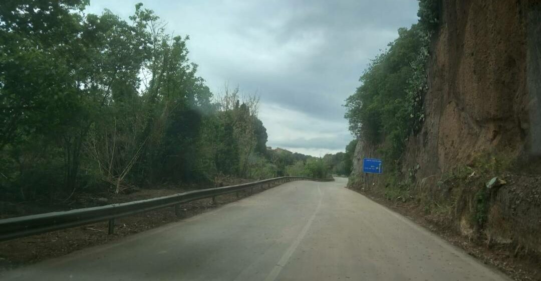 Civita Castellana, riaperta la Flaminia al bivio di Castel Sant’Elia