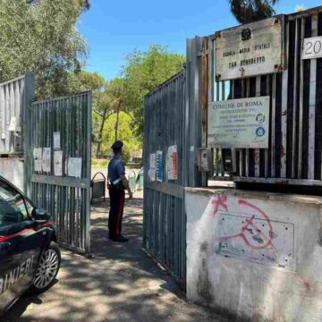 Sorpreso nel cortile della scuola in piena notte: ladro fermato dai Carabinieri