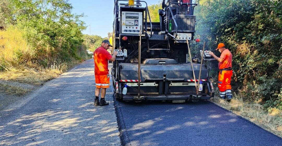 Provincia, iniziata la riqualificazione della strada lungo la SP Caninese