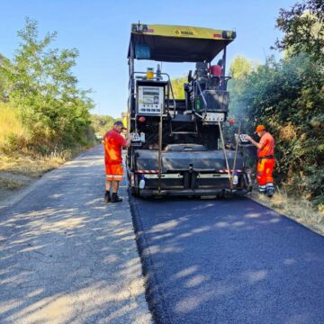 Provincia, iniziata la riqualificazione della strada lungo la SP Caninese