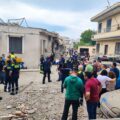 Crolla palazzina dopo esplosione: morti due bambini