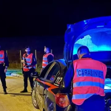 Viterbo, provincia, controlli dei carabinieri, fermate 70 auto e identificate 114 persone