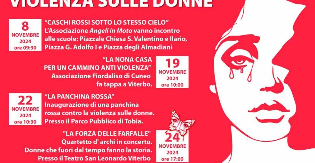 Comune e Provincia uniti contro la violenza sulle donne, 5 gli eventi a novembre